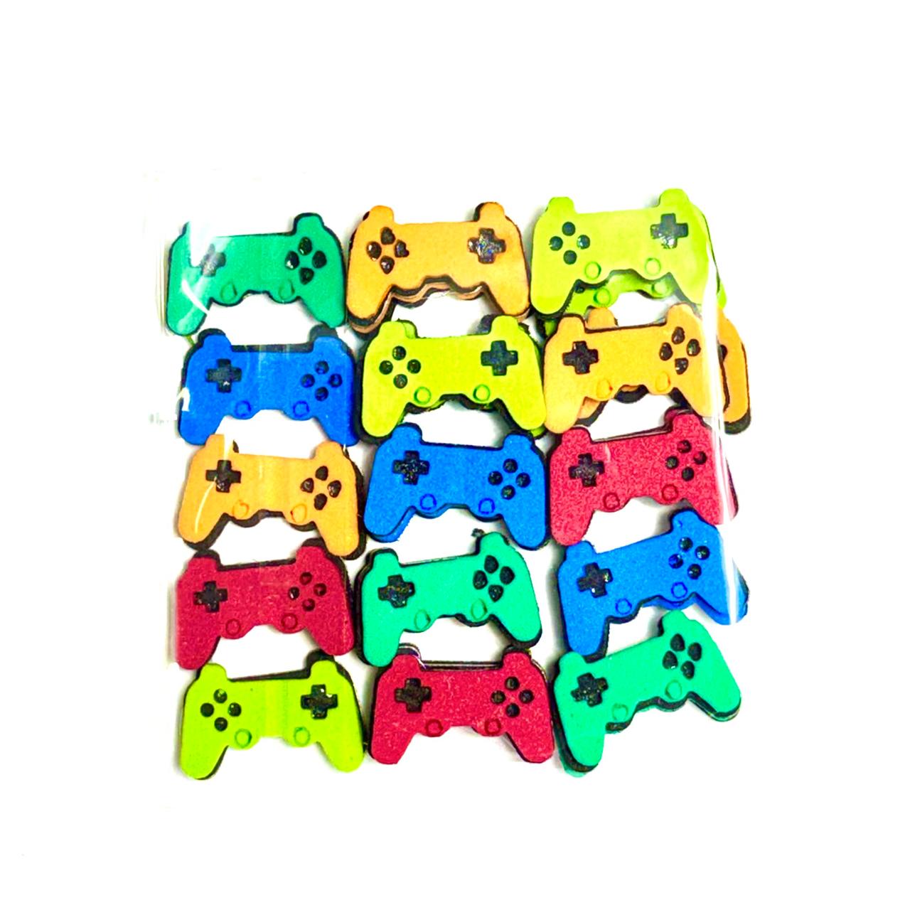 Adesivo Controle Gamer - 25 unidades