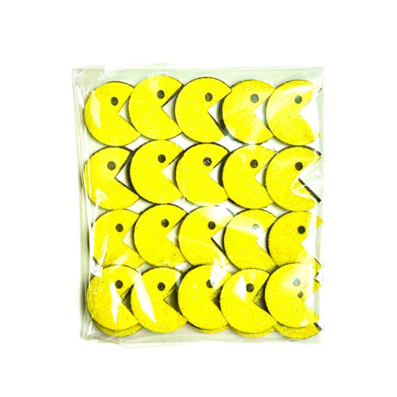Adesivo Pac-Man - 25 unidades