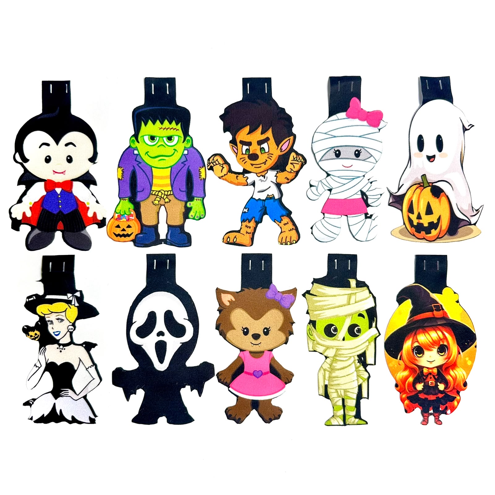 Gravatas Halloween Médias - 15 unidades