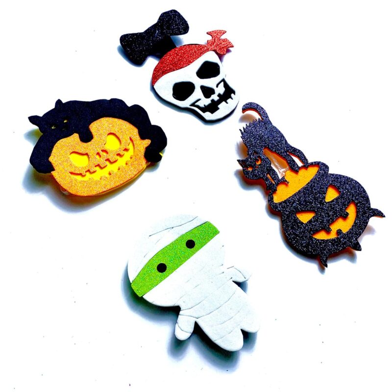 Gravatas EVA Halloween Médias - 10 unidades - Imagem 2