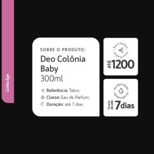 Deo Colônia Pet Baby Ego - Bubbles 300ml - Image 4