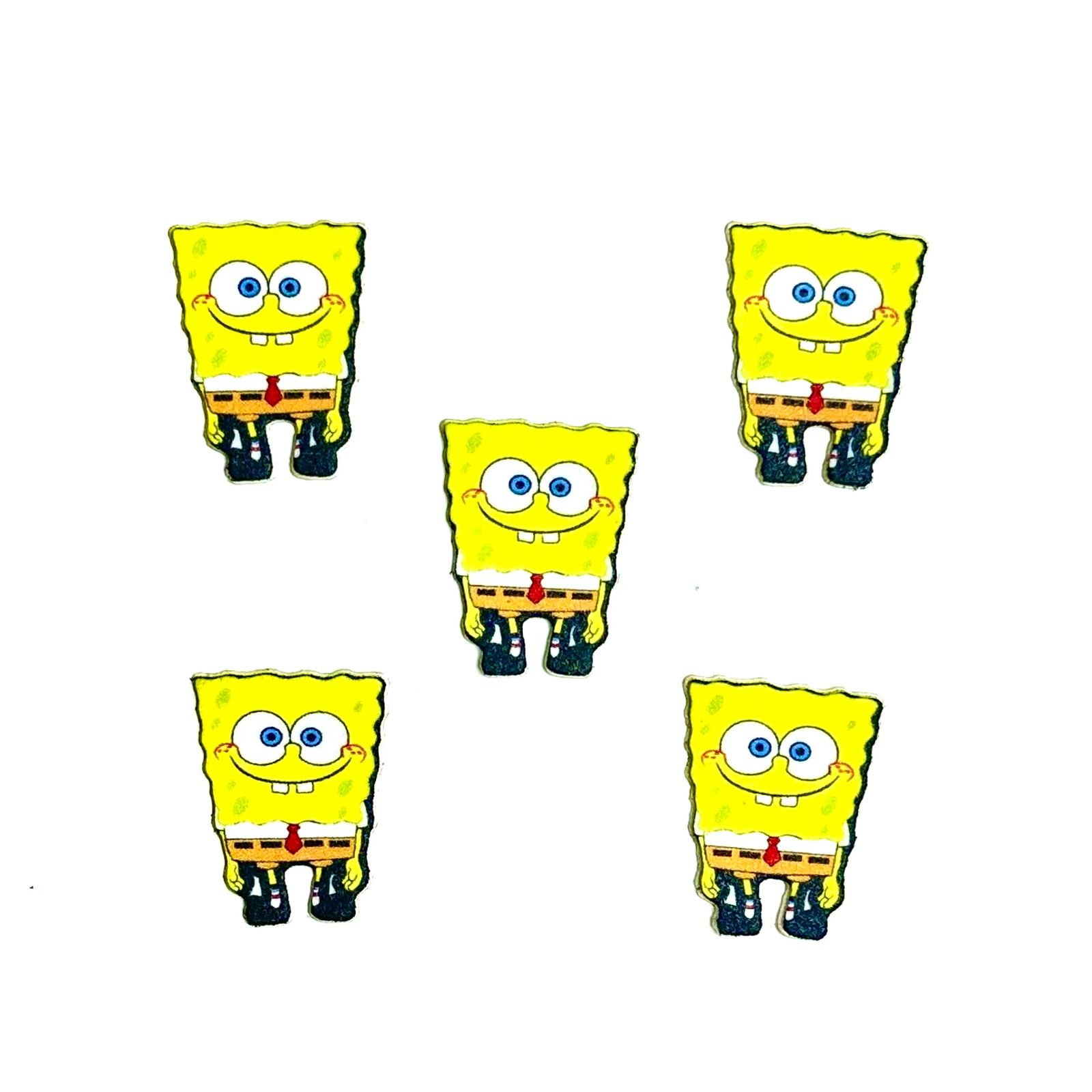 Adesivo Bob Esponja - 20 unidades