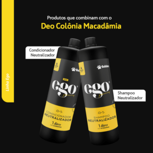 Deo Colônia Pet Macadâmia Ego - Bubbles 500ml - Imagem 4