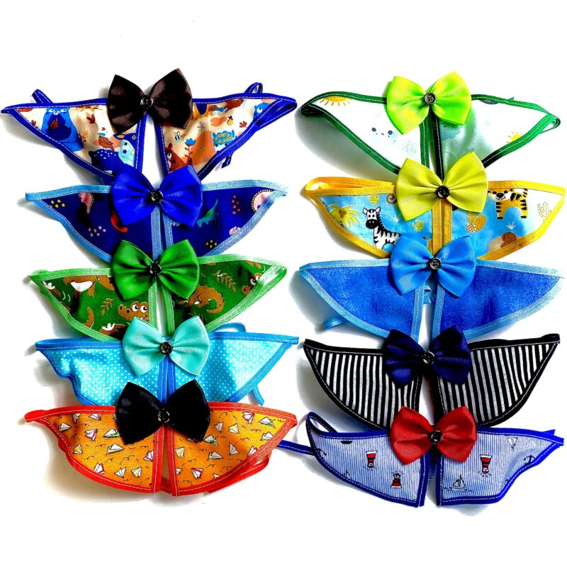 Colarinhos Macho Estampas Sortidas - 10 unidades