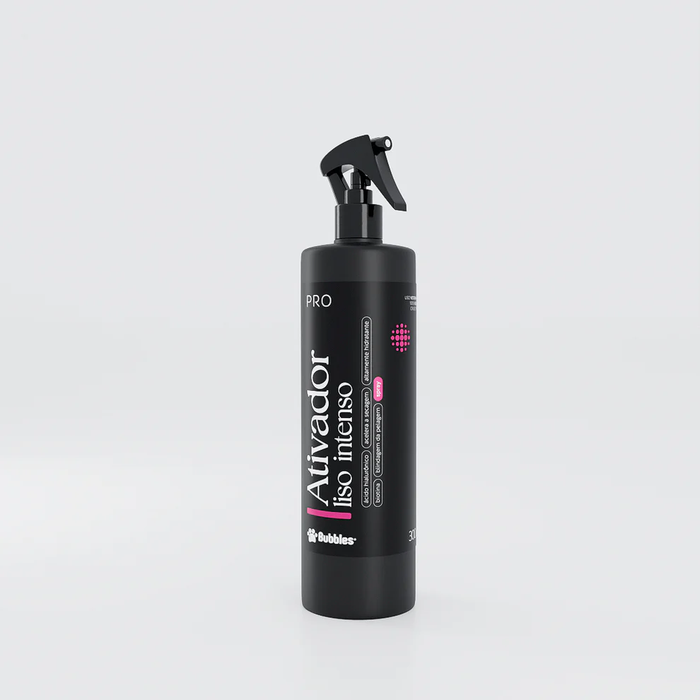 ATIVADOR PET LISO INTENSO PRO (EGO) 300ML (LÍQUIDO) – Bubbles