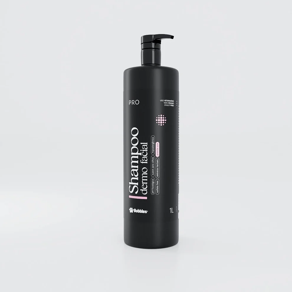 SHAMPOO PET DERMO FACIAL PRO (EGO) 1L (PRONTO USO) - Bubbles