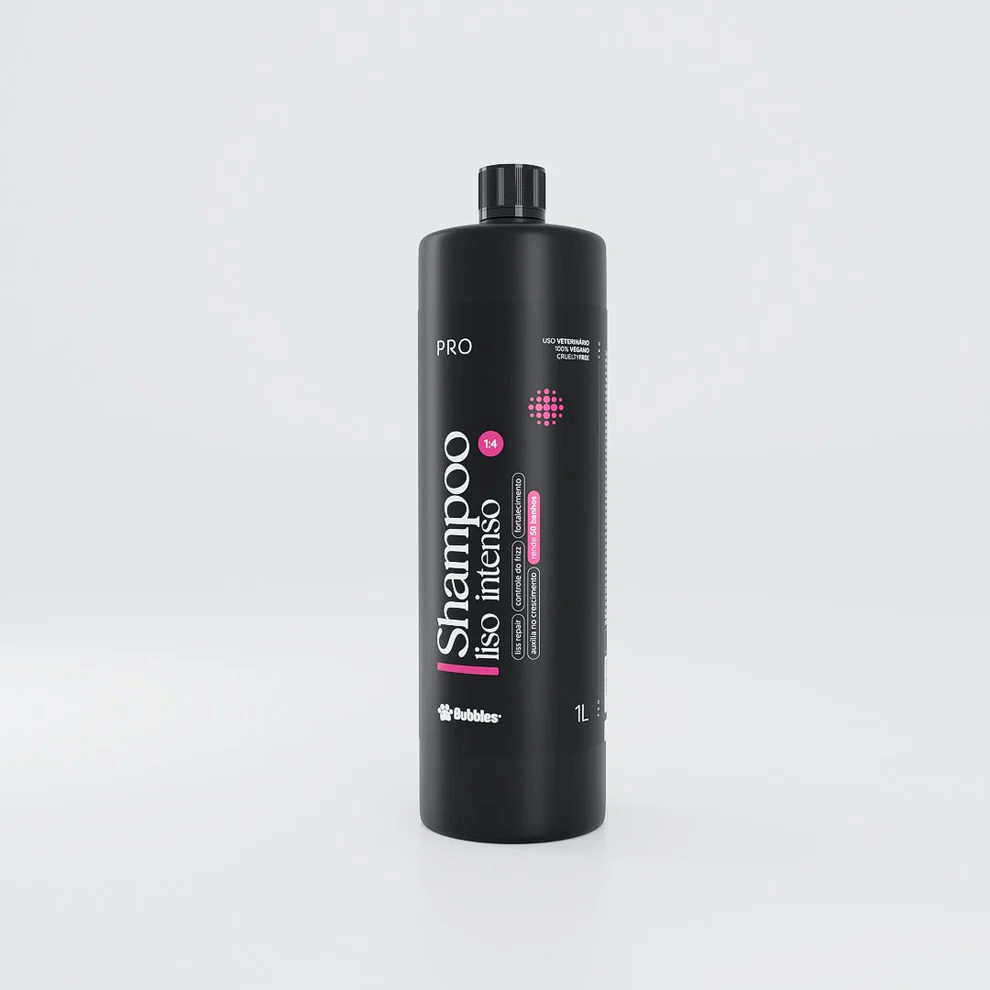SHAMPOO PET LISO INTENSO PRO (EGO) 1L (1:4) - Bubbles