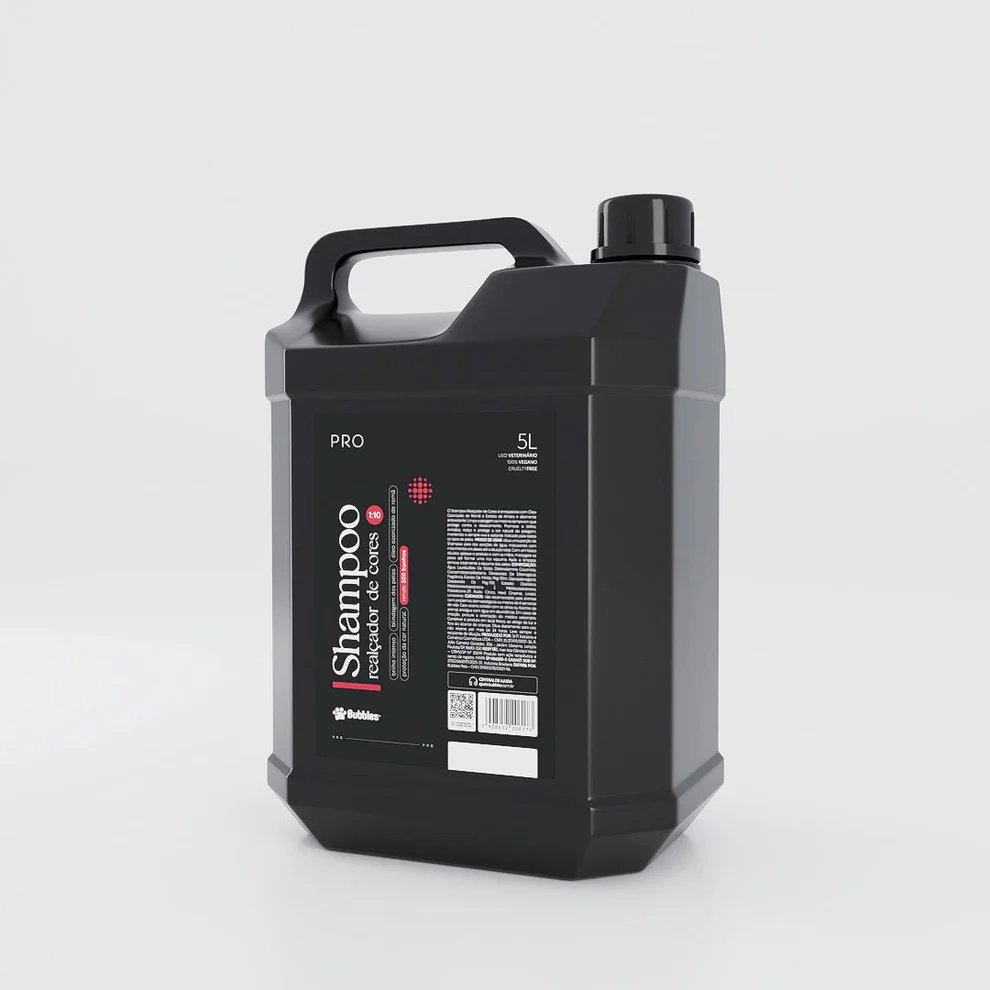 SHAMPOO PET REALÇADOR DE CORES PRO (EGO) 5L (1:10) - Bubbles