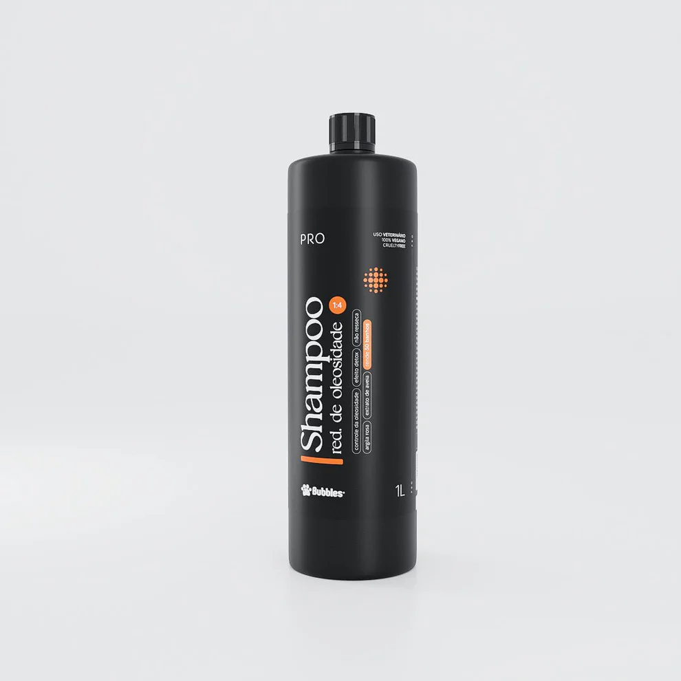 SHAMPOO PET REDUTOR DE OLEOSIDADE PRO (EGO) 1L (1:4) - Bubbles