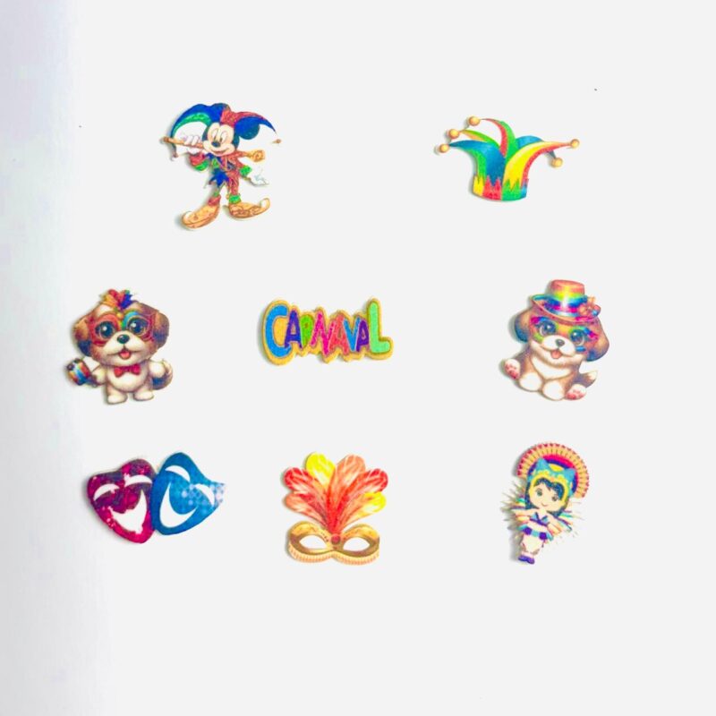 Adesivo de Carnaval - 24 unidades
