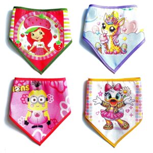 Bandanas Grandes Estampas Sortidas Fêmea - 8 unidades