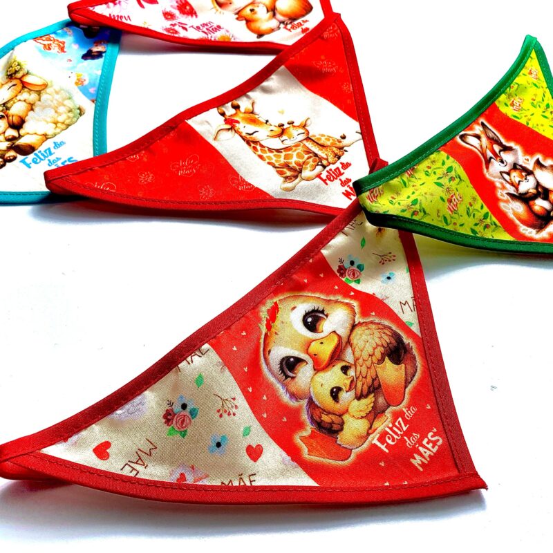 Bandanas Gigantes Mamãe e Filhote - 6 unidades - Image 2