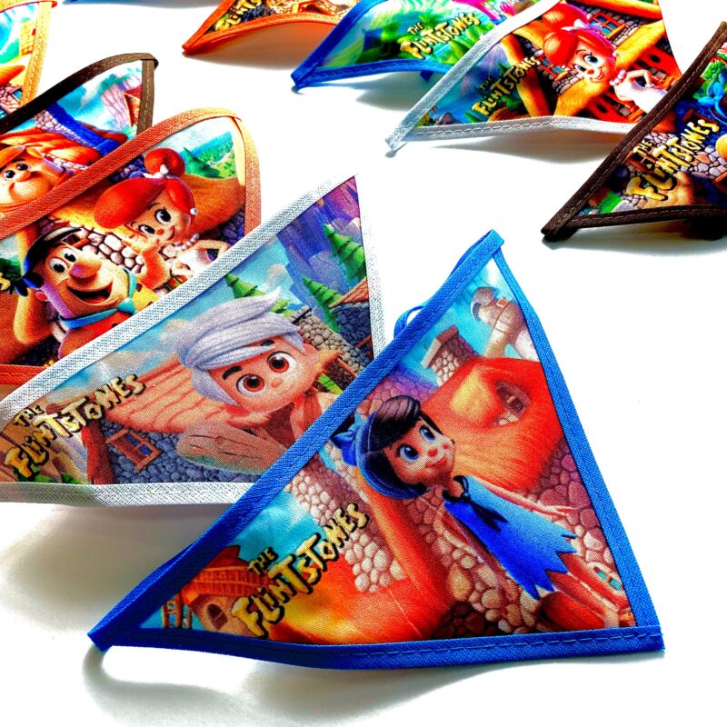 Bandanas Gigantes Os Flintstones - 6 unidades - Image 2