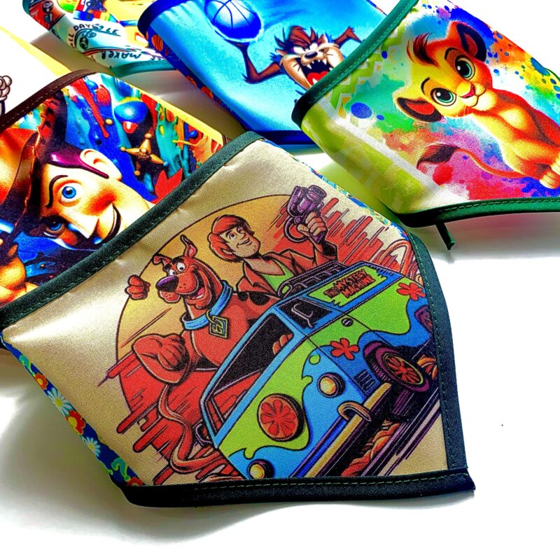 Bandanas Médias Personagens Sortidos - 10 unidades - Image 2