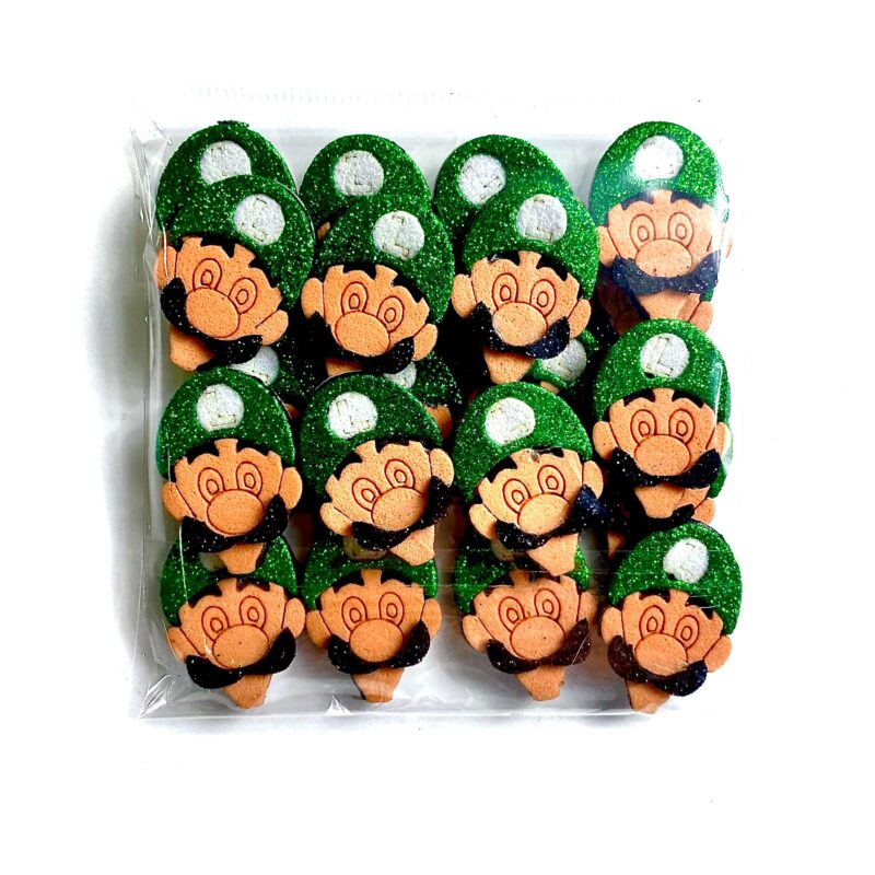 Adesivo Luigi (Mario Bros) - 25 unidades