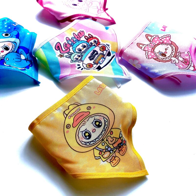 Bandanas Médias Labubu - 10 unidades - Imagem 2