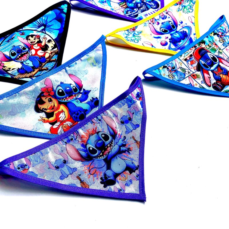 Bandanas Médias Lilo & Stitch - 10 unidades - Imagem 2