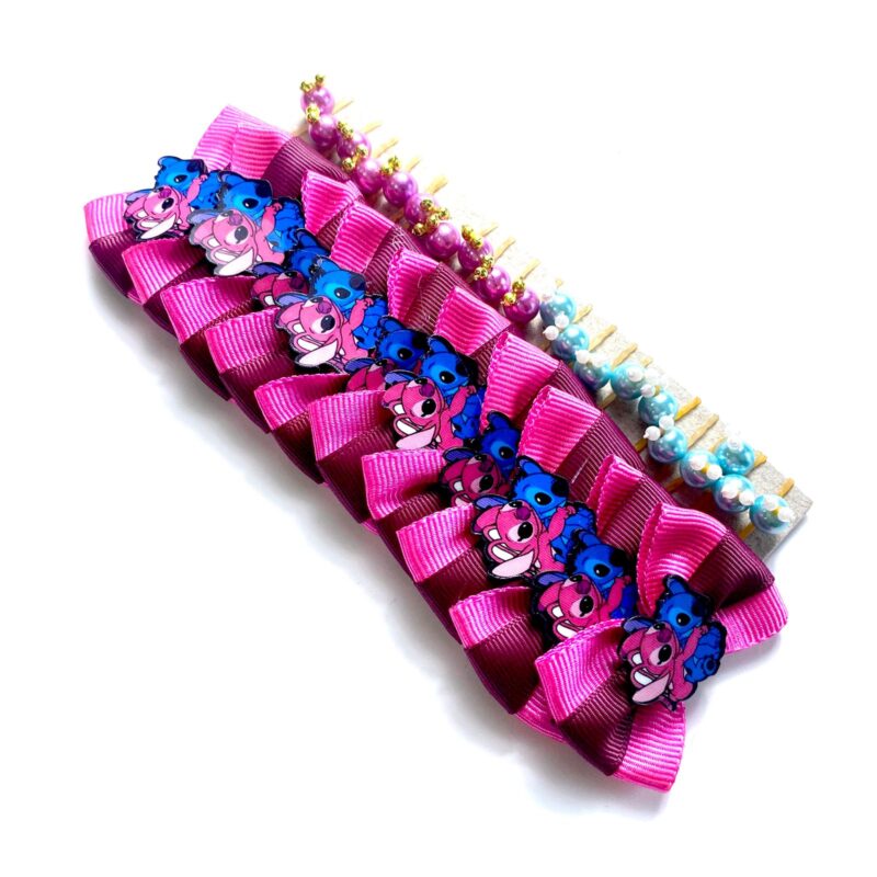 Conjunto Penteado e Laço Lilo & Stitch - 20 unidades - Imagem 2