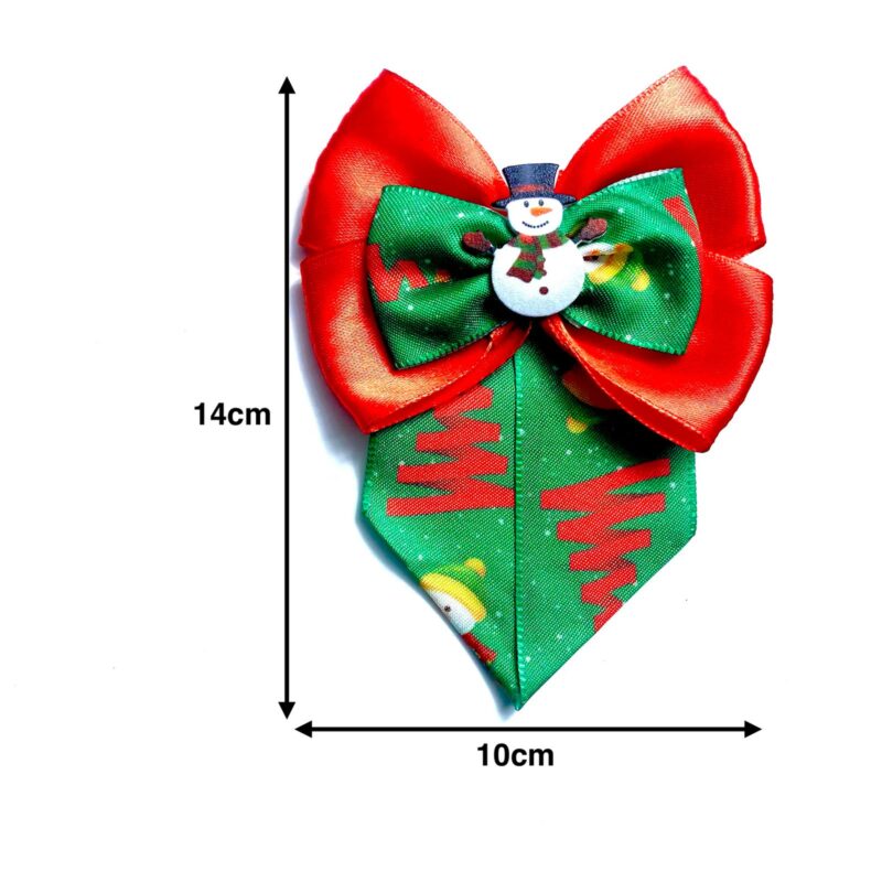 Gravata Natal Aplique Sublimados – 10 unidades - Imagem 3