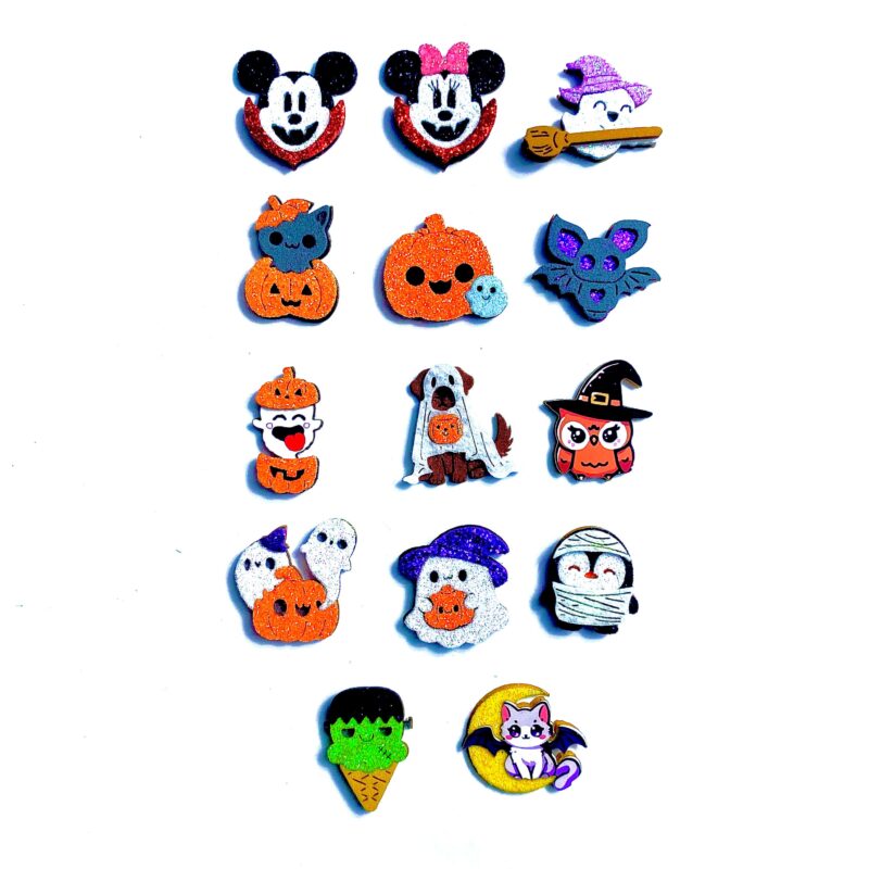 Adesivos Halloween Luly Biju - 30 unidades