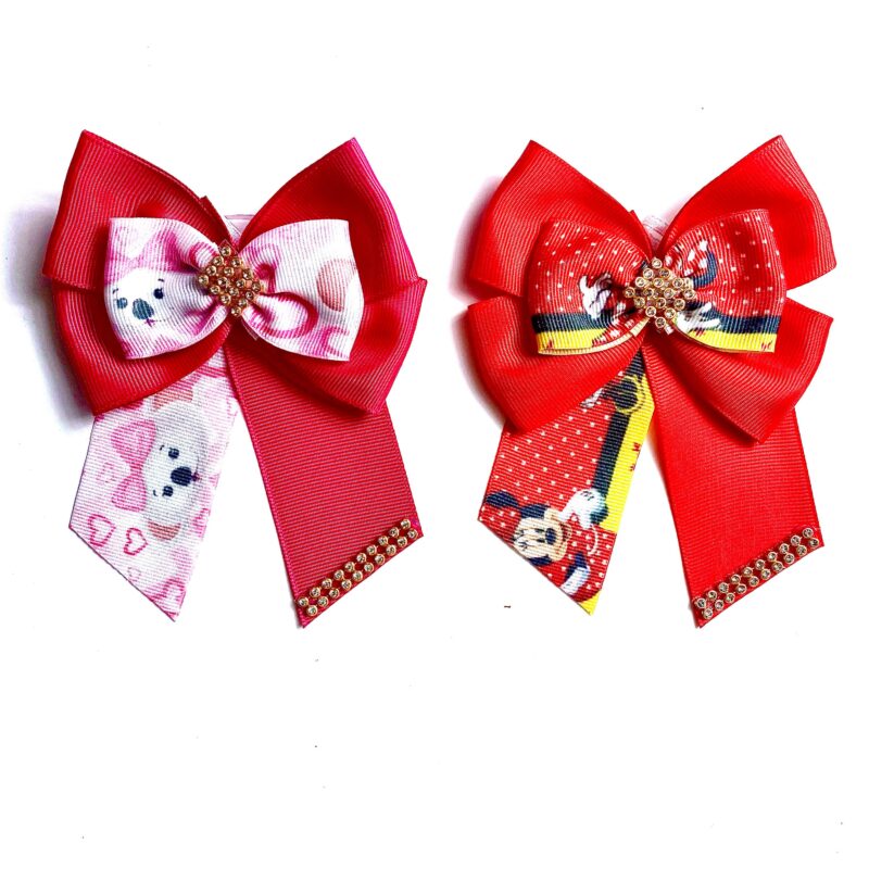 Gargantilhas Lilica Ripilica e Minnie Mouse - 10 unidades