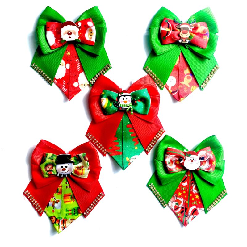 Gargantilha Natal Aplique Sublimados – 10 unidades