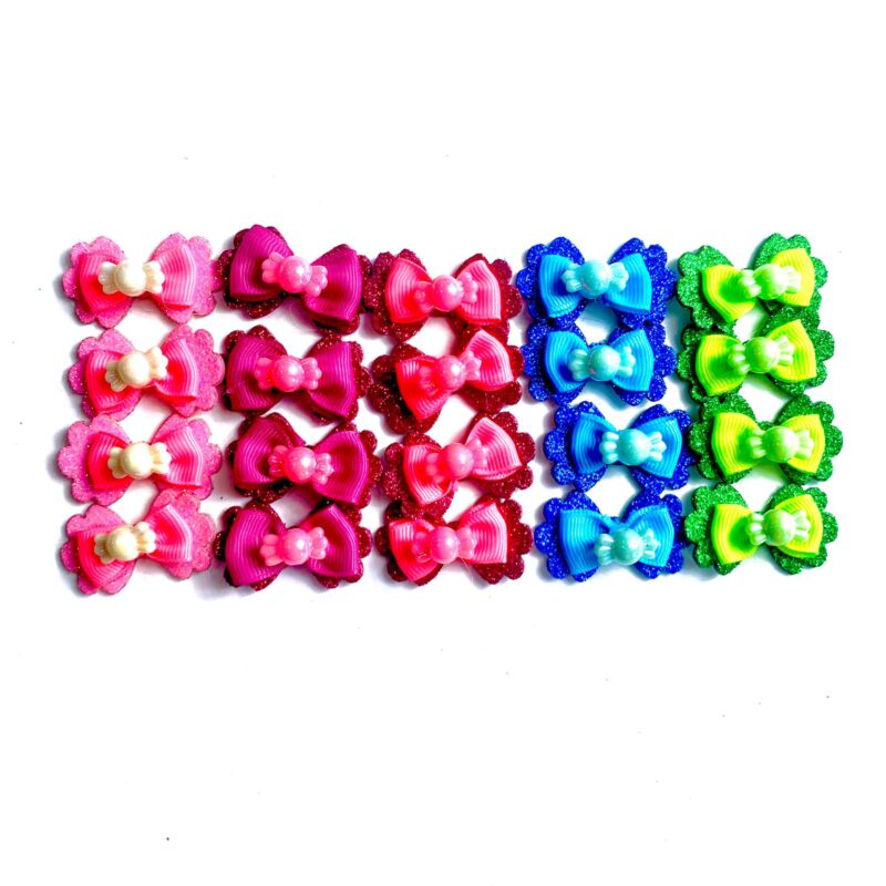 Laços Médios Adesivos Aplique Balinha (1) - 20 unidades