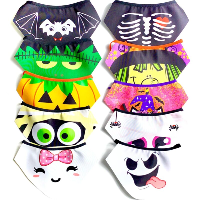 Bandana Gola Halloween – 10 unidades