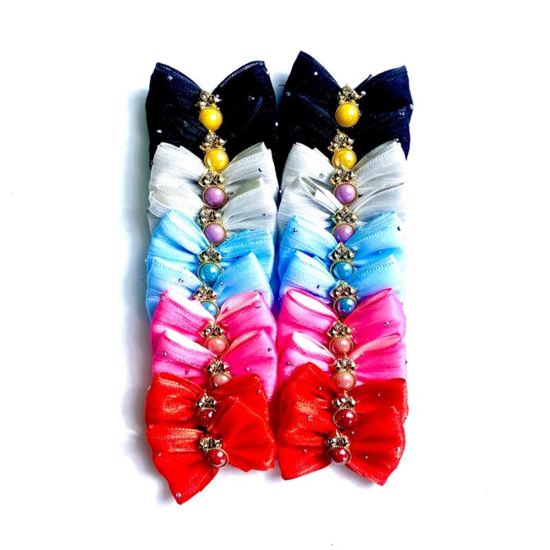 Laços Médios Colorido Brilhante  - 20 unidades