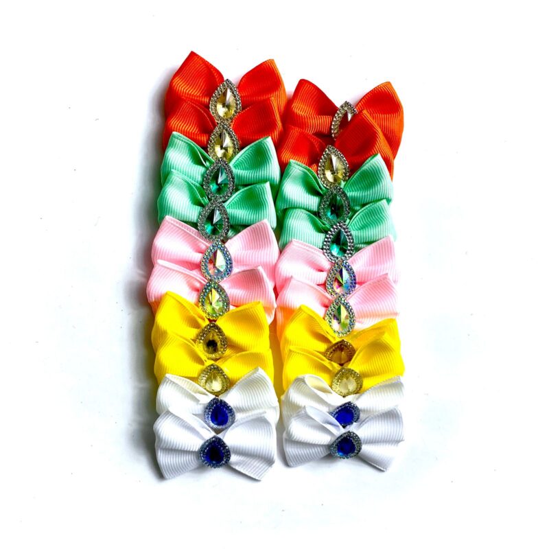 Laços Médios Aplique Gota - 20 unidades