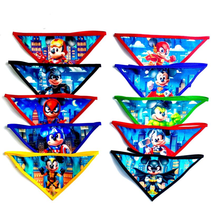 Bandanas Mickey Heróis