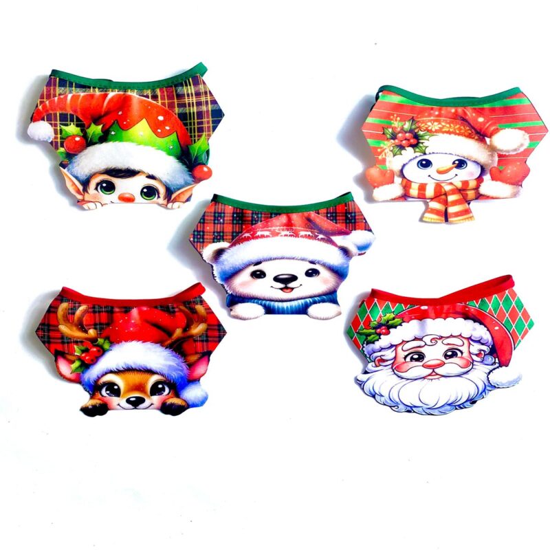 Gola Natalina Efeito 3D