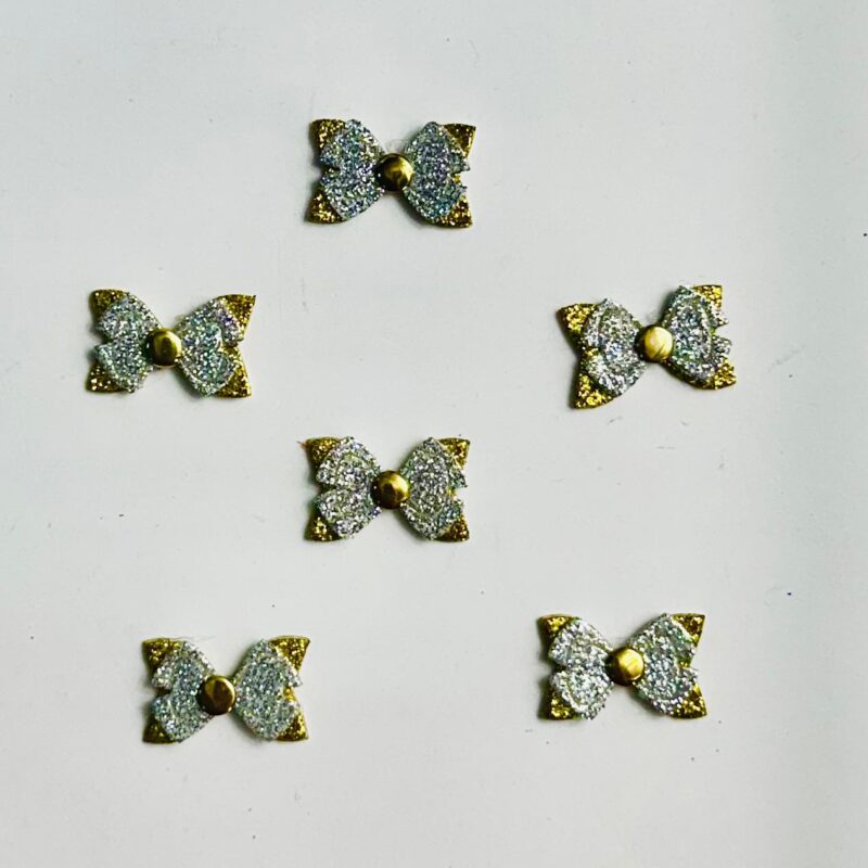 Adesivo Mini Laço Ano Novo - 25 unidades