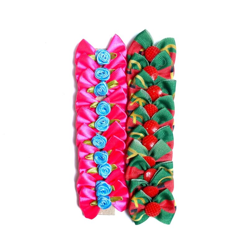 Laços Médios Aplique Rococó e Escama - 20 unidades