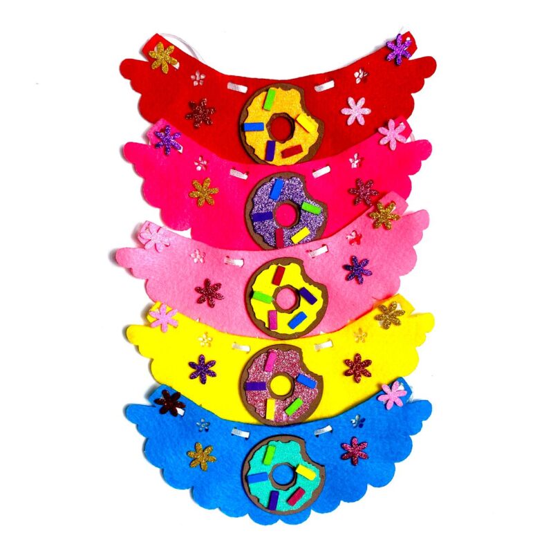 Gargantilhas Donuts – 10 unidades