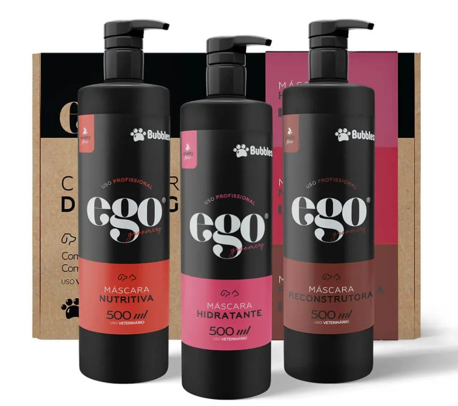 KIT PET CRONOGRAMA DE PELAGEM PRO (3 ITENS) - Bubbles