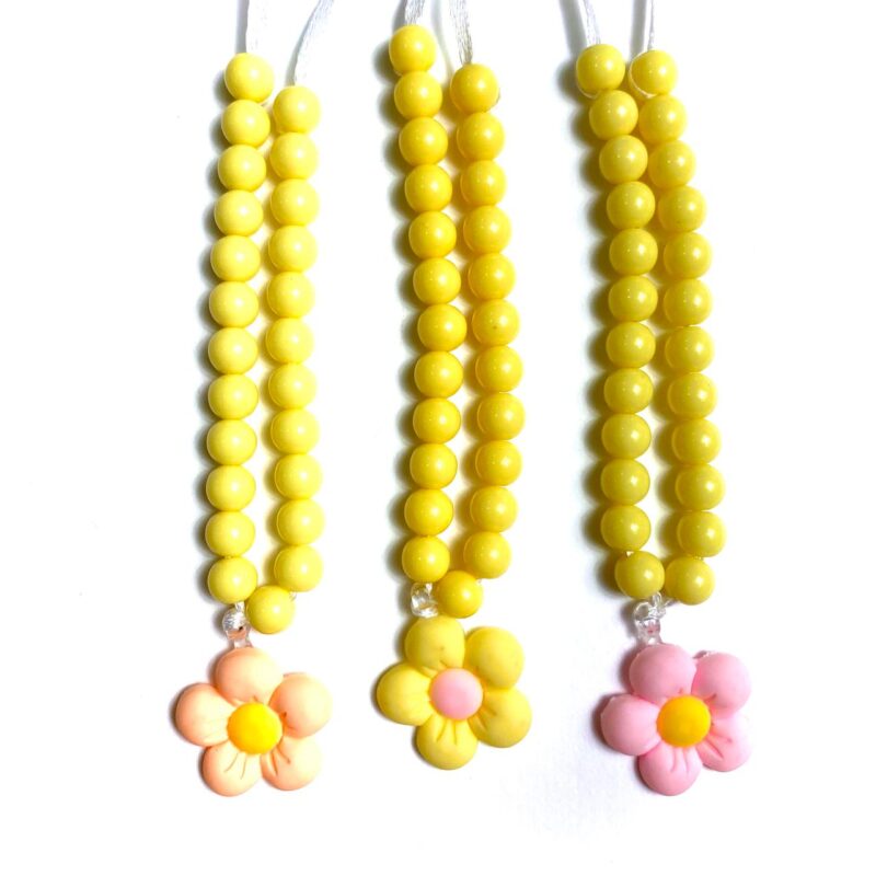 Colar Margaridas - 10 unidades