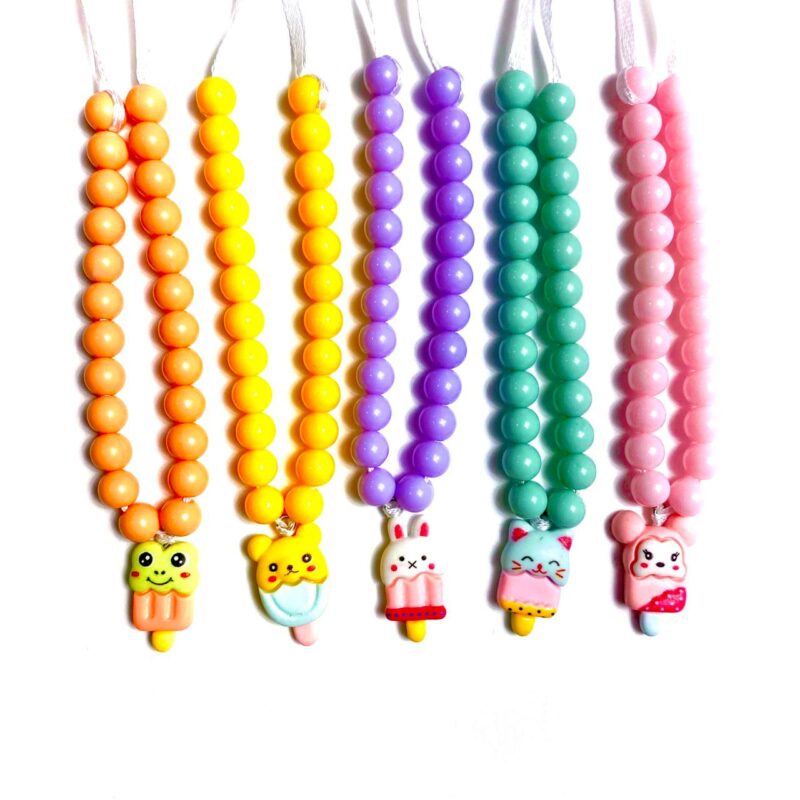 Colar Picolé Rostinhos - 10 unidades