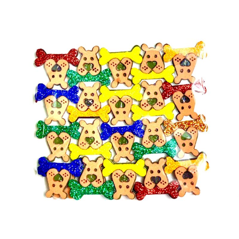 Adesivo Dog Ossinho - 25 unidades