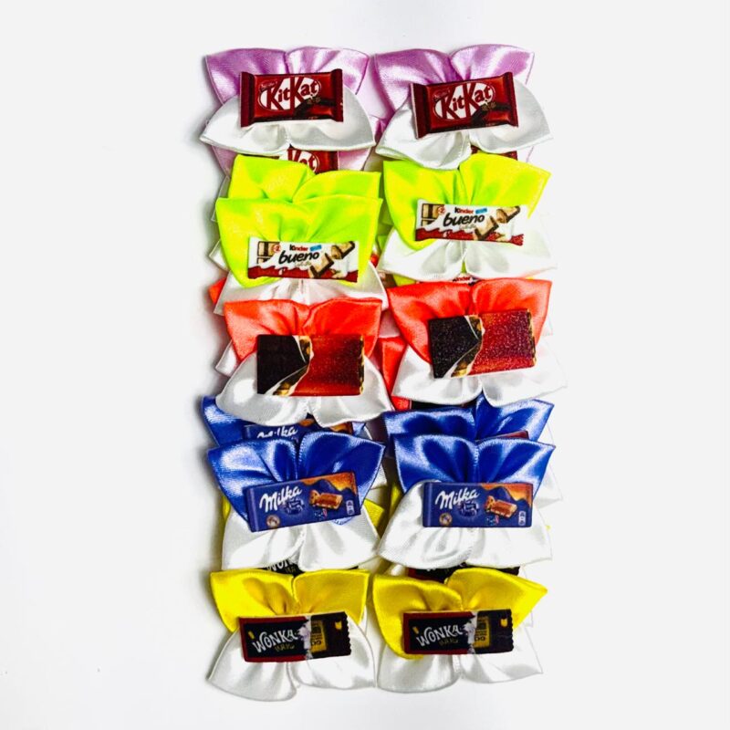 Laços Médios Barras Chocolates - 20 unidades