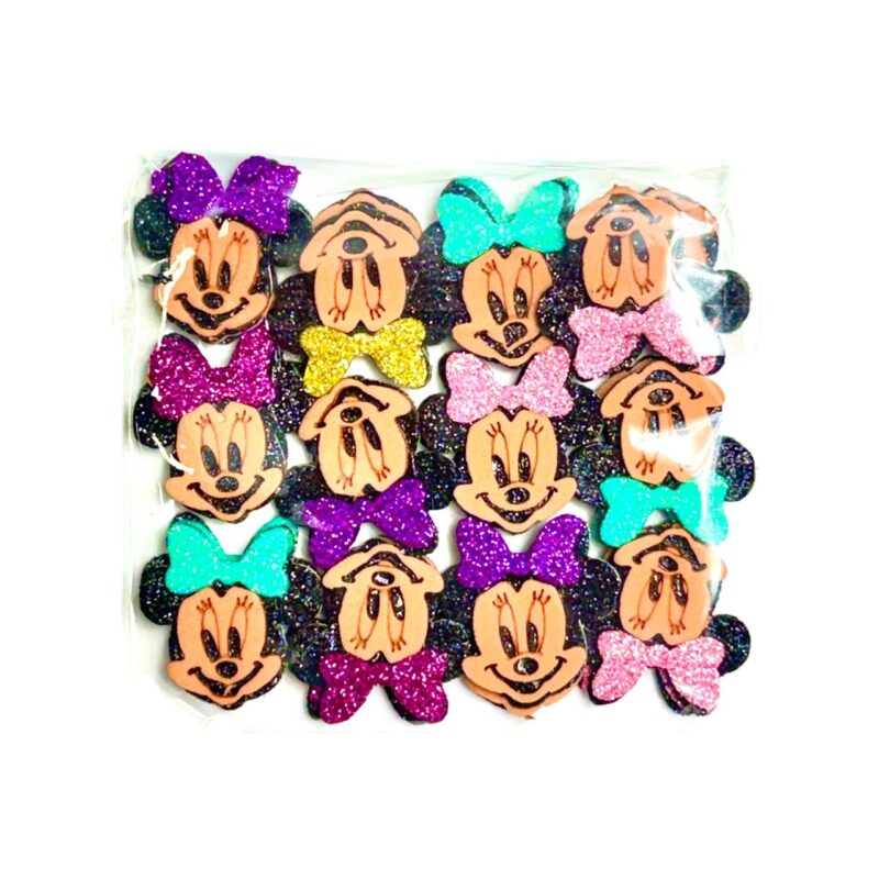 Adesivo Minnie Mouse - 25 unidades