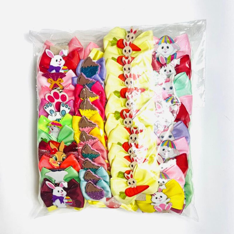 Pacotão Promocional Laços Médios Páscoa - 100 unidades