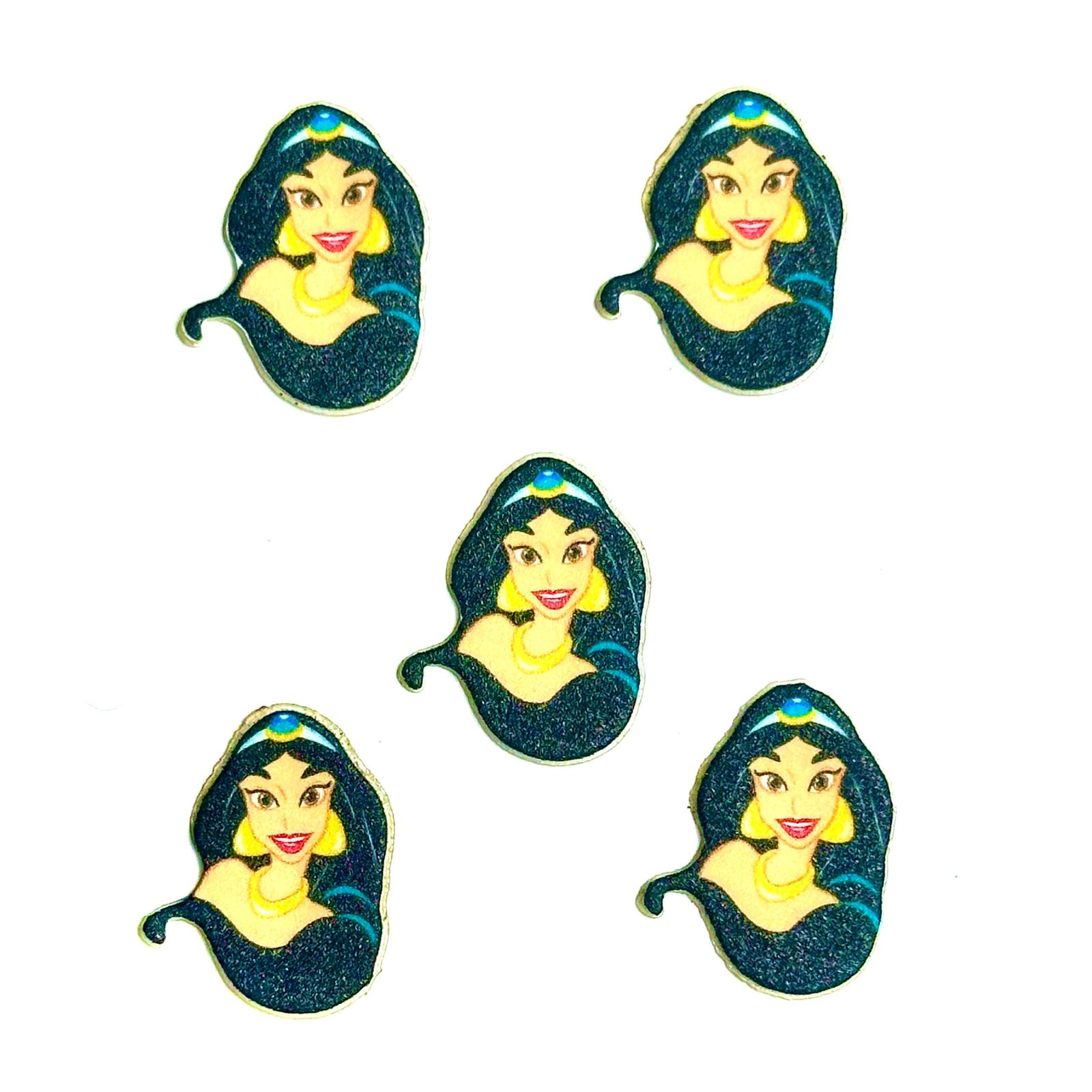 Adesivo Princesa Jasmine - 20 unidades