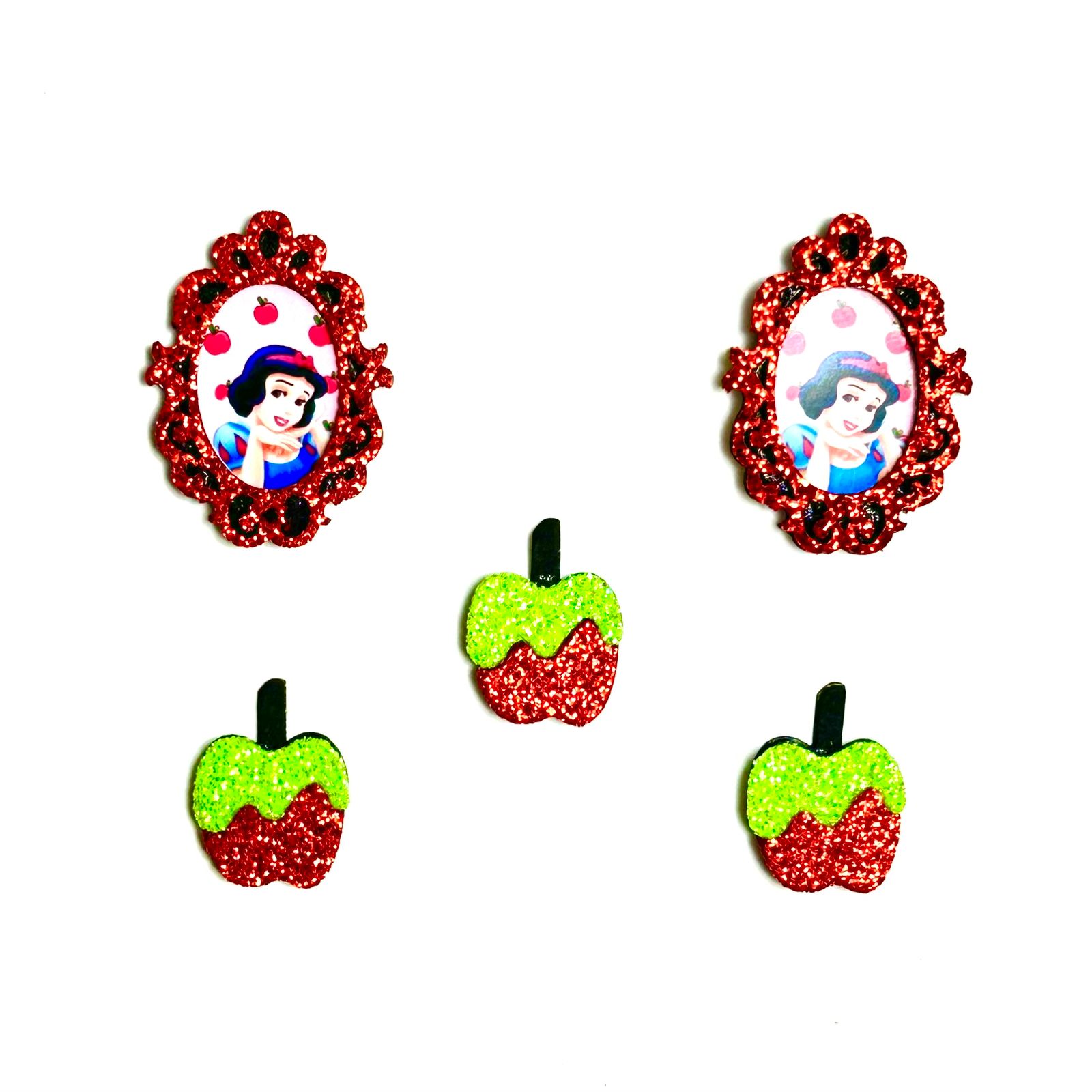 Adesivo Branca de Neve Luly Biju - 20 unidades