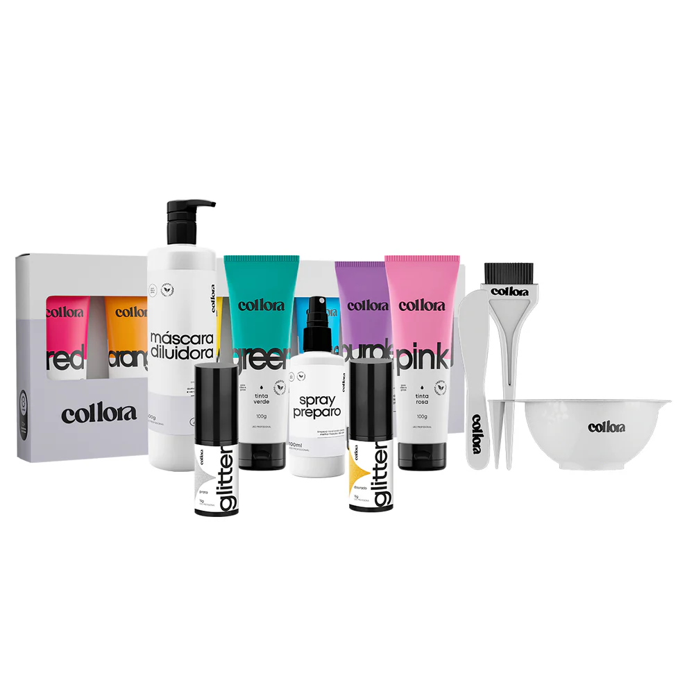 KIT PET COLLORA COMPLETO COLORAÇÃO - Bubbles