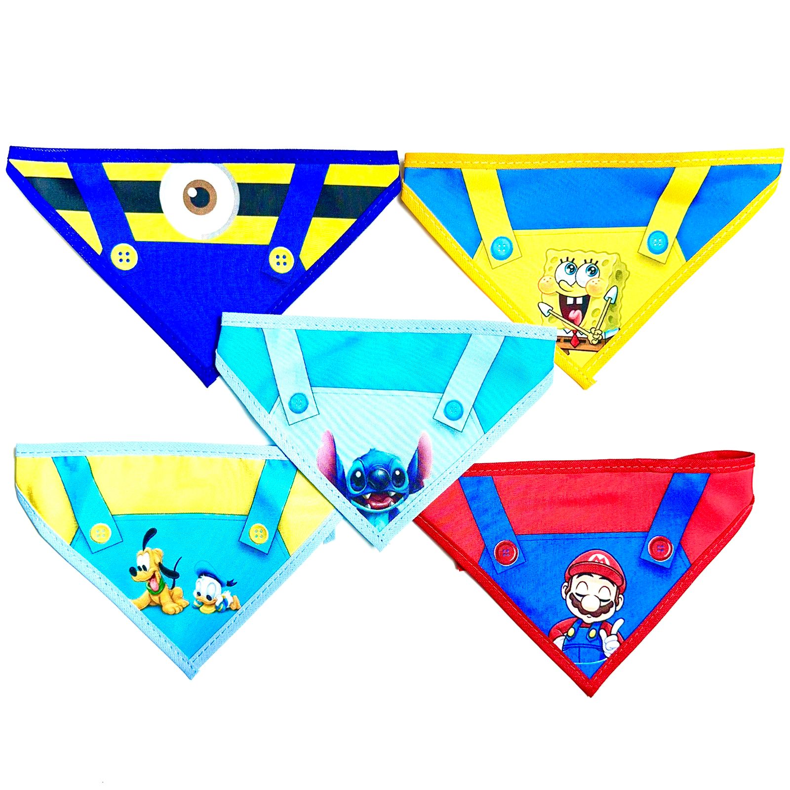 Bandanas Jardineira Personagens