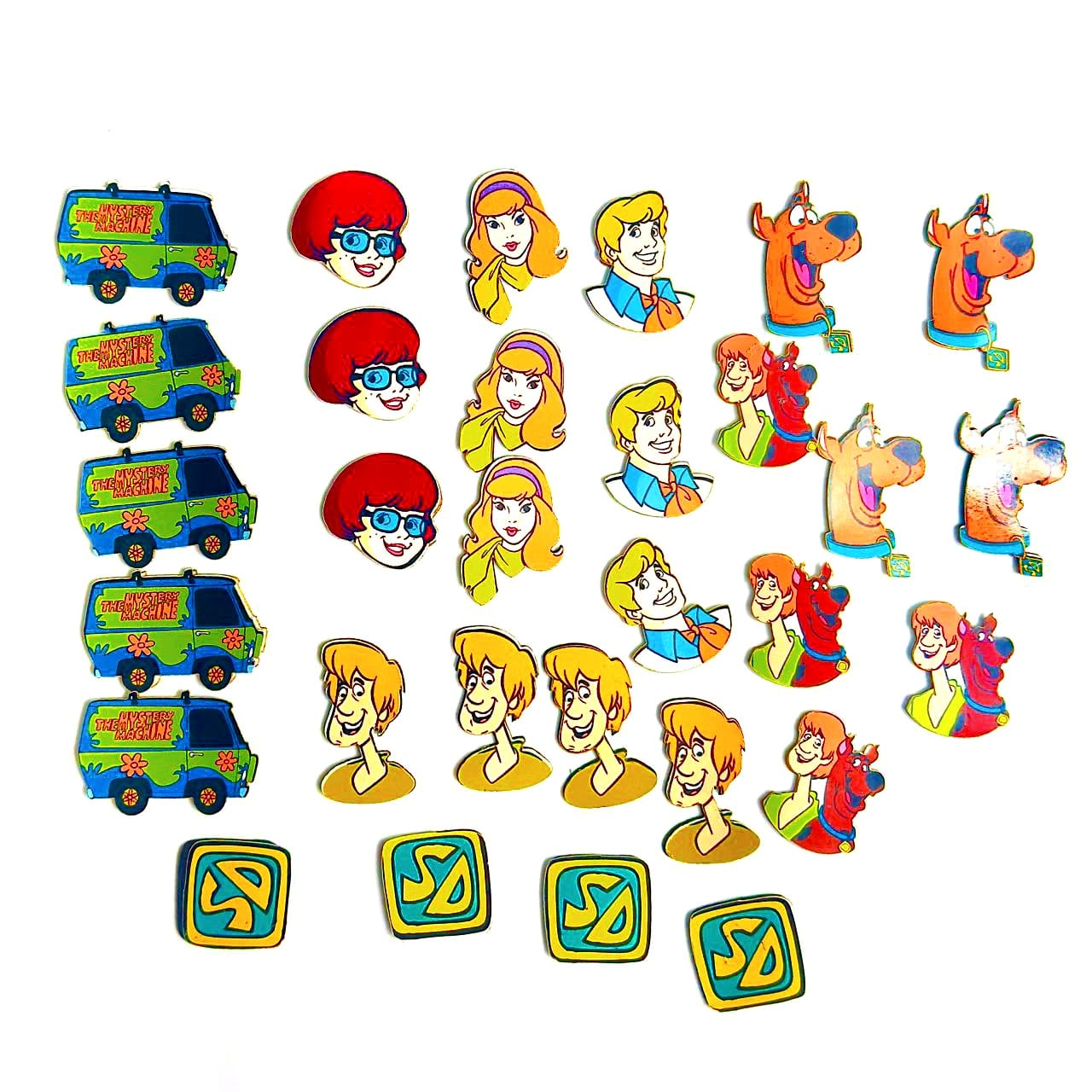 Adesivos Coleção Scooby Luly Biju - 30 unidades