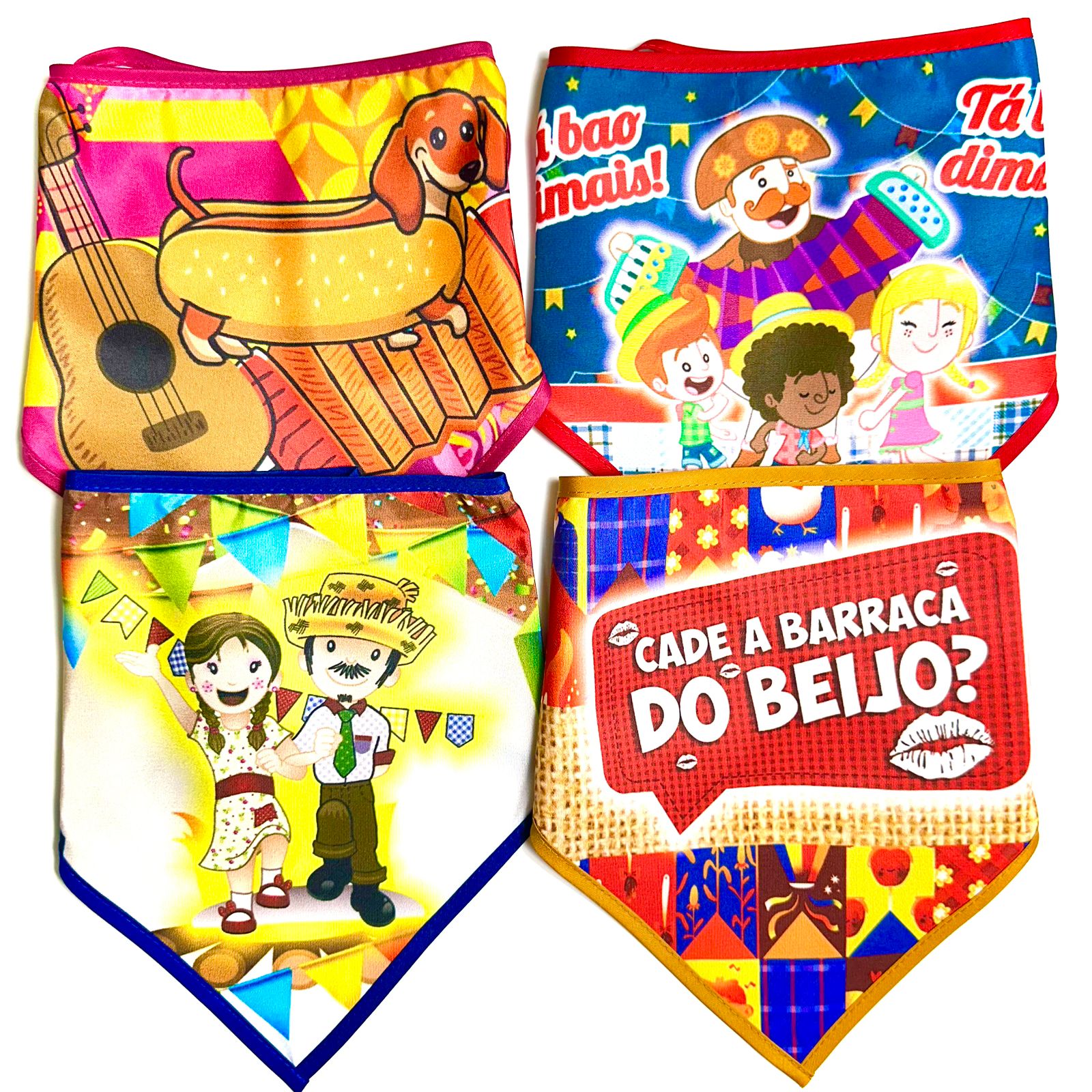 Bandanas Festa Junina Estampas Sortidas