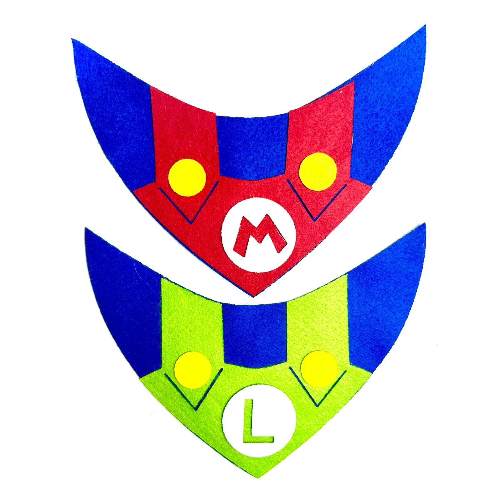 Golas Médias Mario & Luigi – 5 unidades