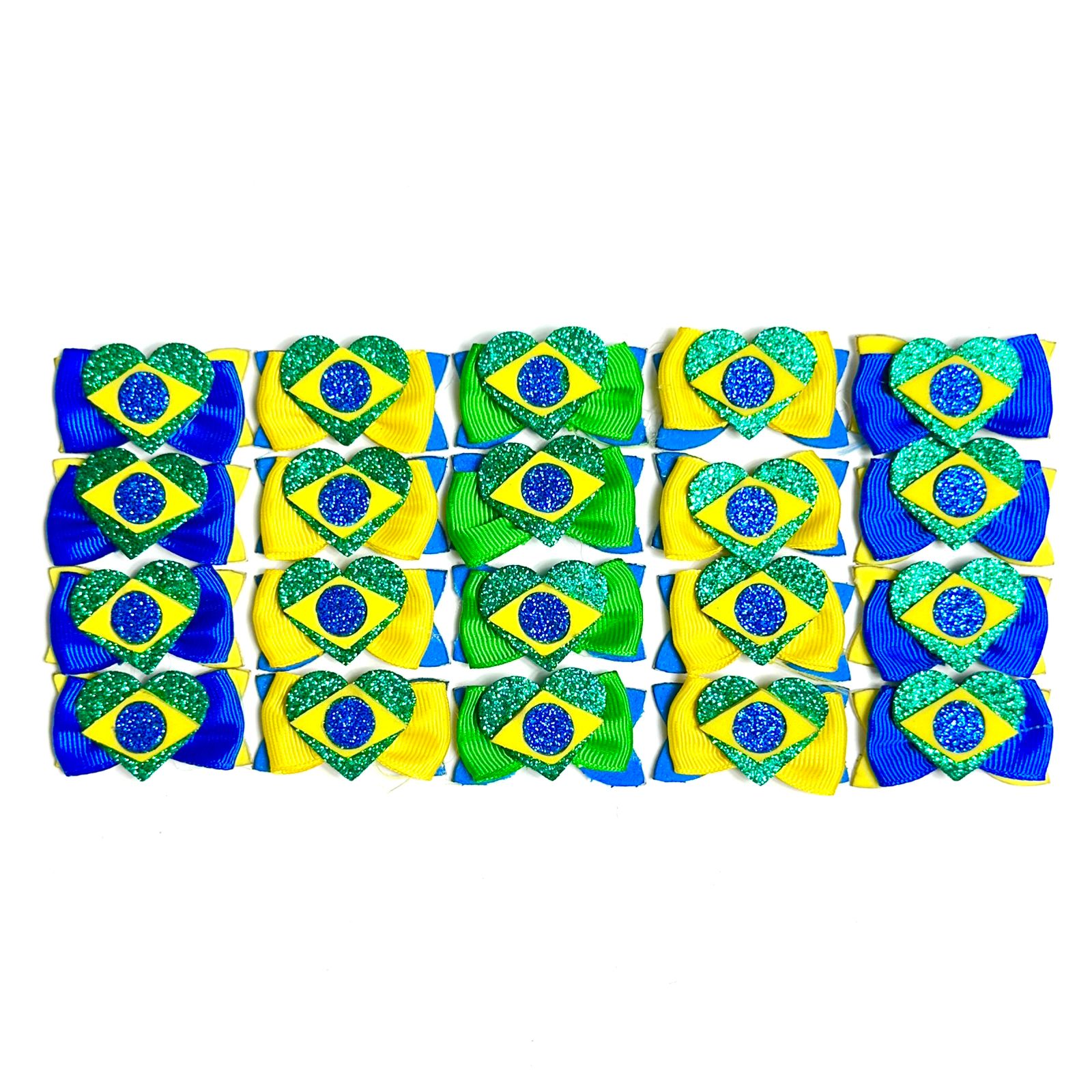Laços Médios Adesivos Copa – 20 unidades